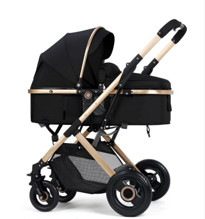 Продается коляска трансформер Belecoo, черный.