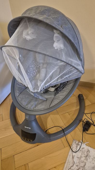 Електрическа люлка-шезлонг за бебе