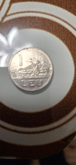 moneda de colectie veche de 1 leu