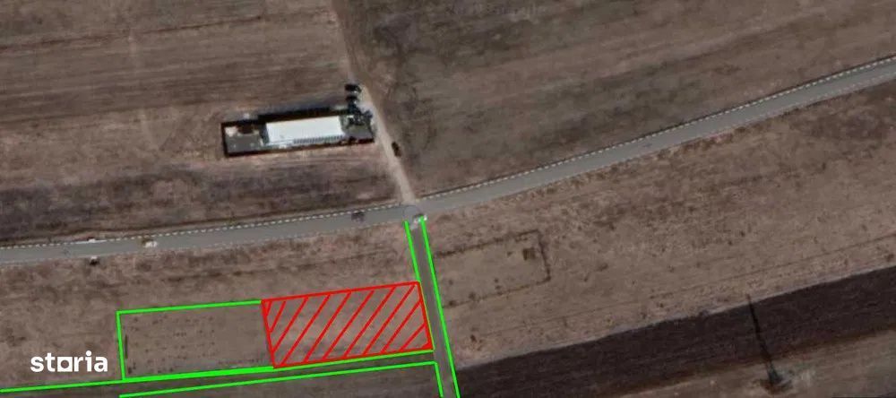 Teren 1000mp extravilan zona Donath