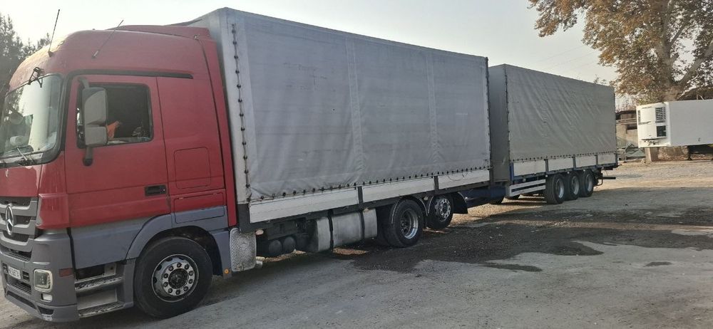 Mercedes Actros Паравоз + Прицеп Сотилади