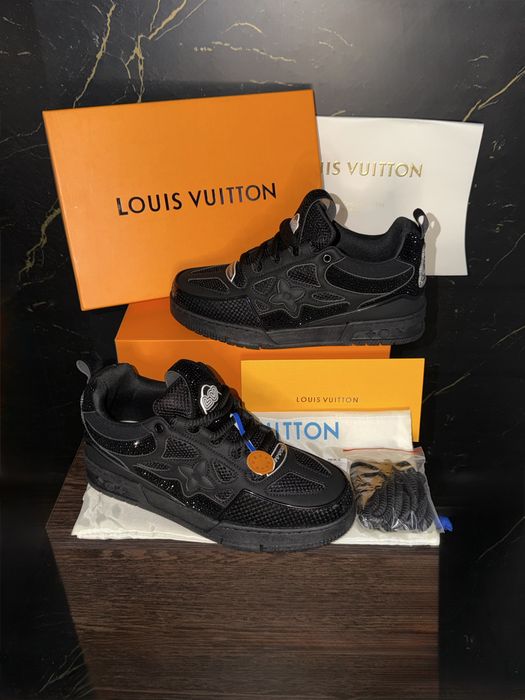 Louis Vuitton Swarovski black PREMIUM + accesorii