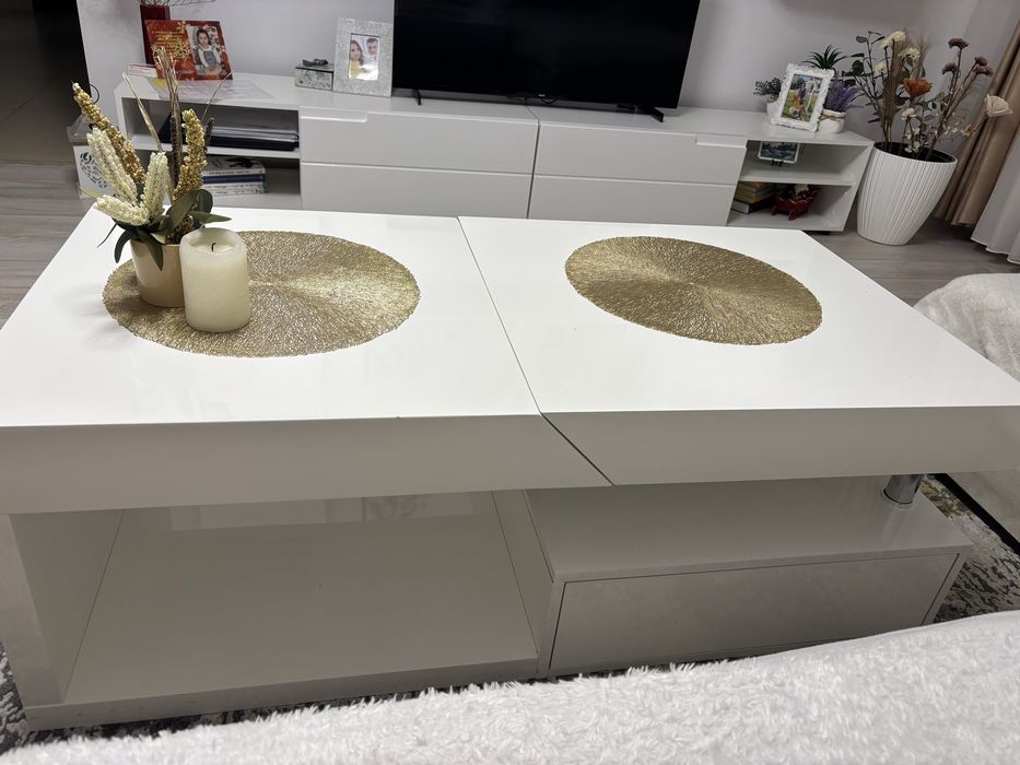 Masuta de cafea MDF lucios