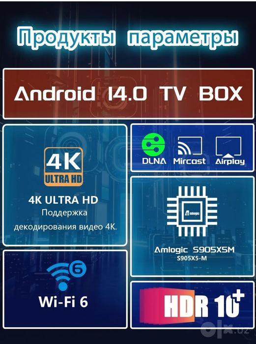 ‼️Смартбох X96M android14.Настройка тайёр.Бепул Каналла+Кинолар.ург