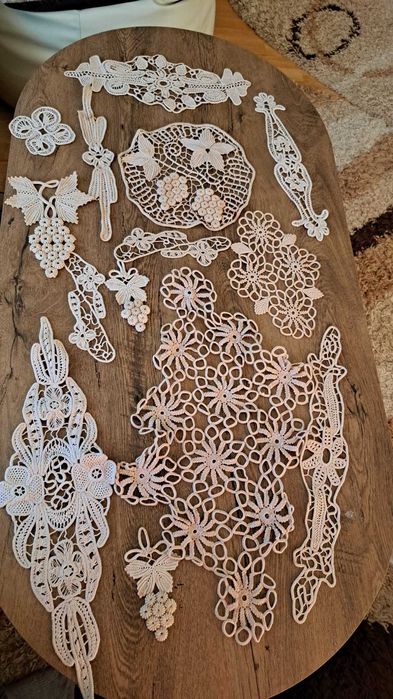 Mileuri medii din macrame, lucrate manual
