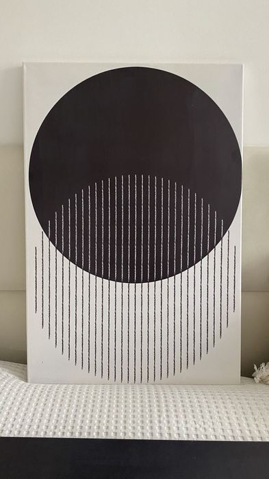 Картина, 2 шт черно-белые