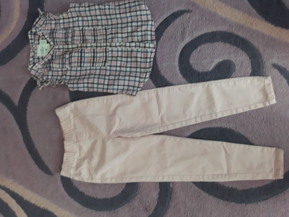 Лот Панталон и риза 128/134