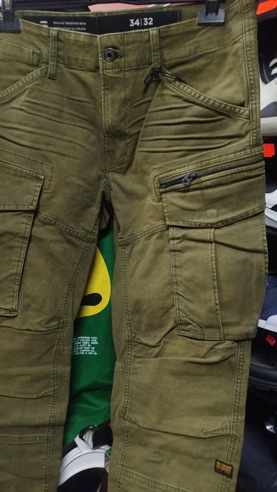Оригинален карго G-Star Raw Rovic Zip W34 панталон нов мъжки