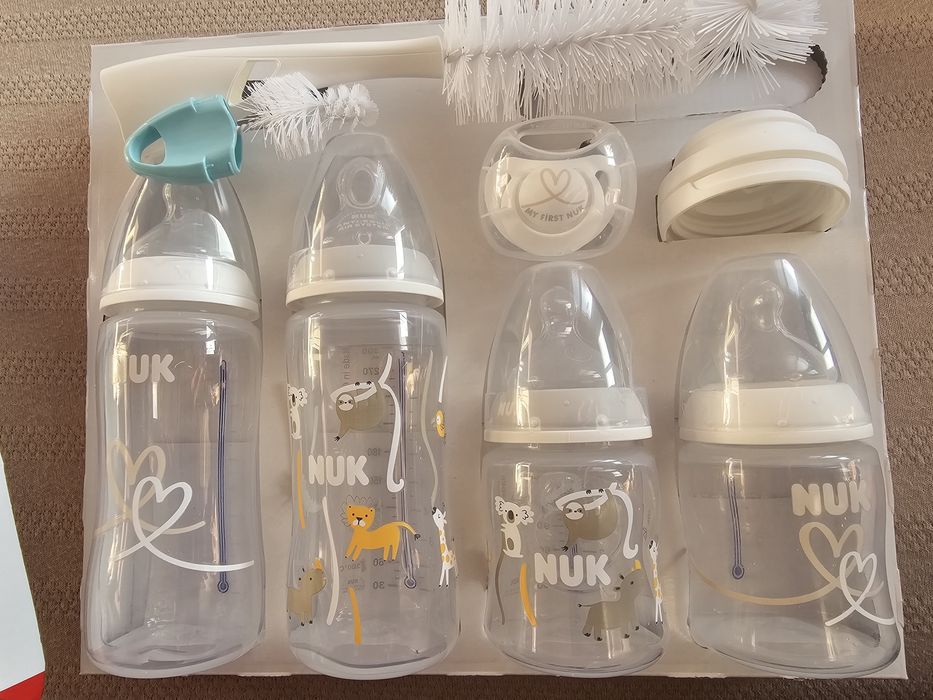 Нов стартов комплект шишета за новородено с подарък