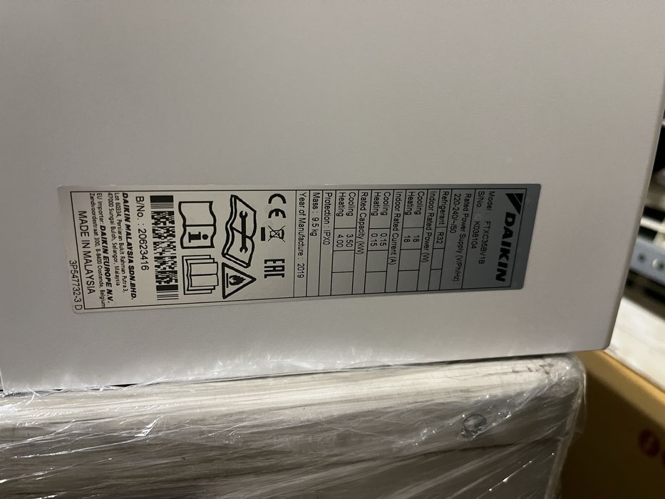 Daikin FTXC35 на части