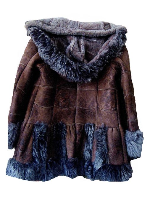 Дублёнка на девочку 7 — 11 лет