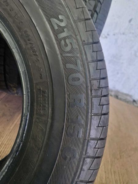 4 Barum R15 C 215/70/ 
летни бусови гуми 
DOT2521