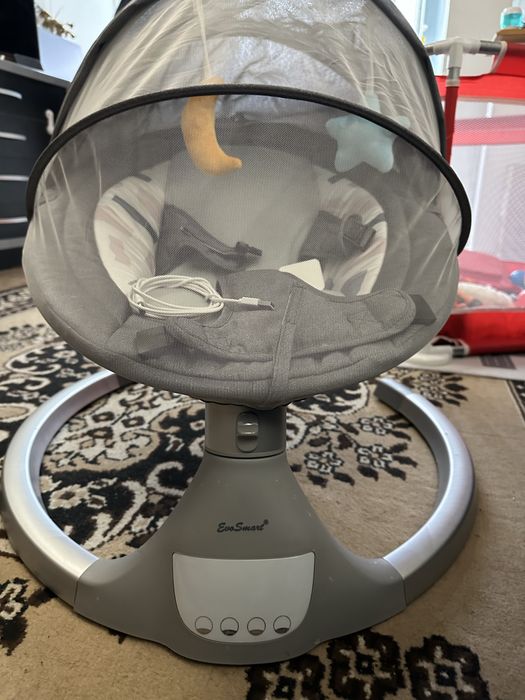 Leagăn electric EvoSmart BB07 pentru bebeluși – ca nou