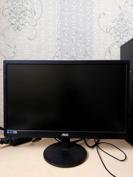 Персональный компьтер, монитор, сканер hp, блок питания