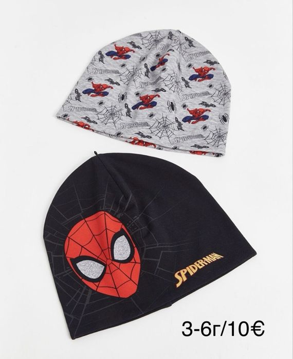 Нови шапки  Мики/Мини маус, мечо пух спайди за момче и момиче