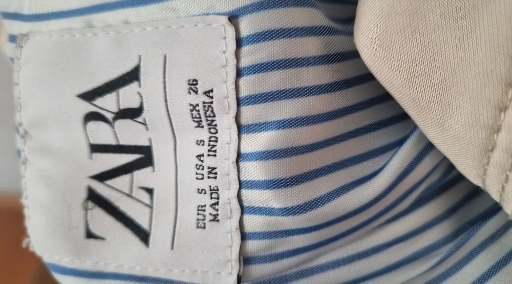 Palton trench coat bej Zara - mărimea S