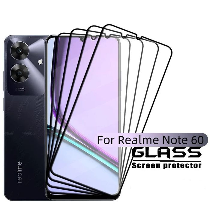 Realme 14 14T 14X 12 12X / OG Premium Full Стъклен протектор