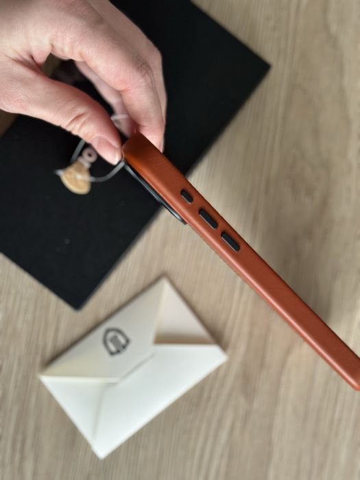 Husă iPhone 17 Pro Max din piele naturală, MagSafe – Shieldon