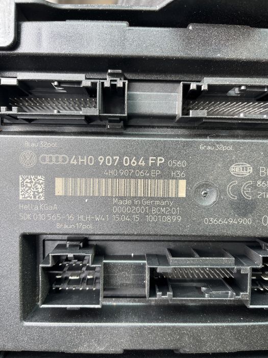 Modul / Calculator BCM 1 BCM 2 Audi A6 A7 4G