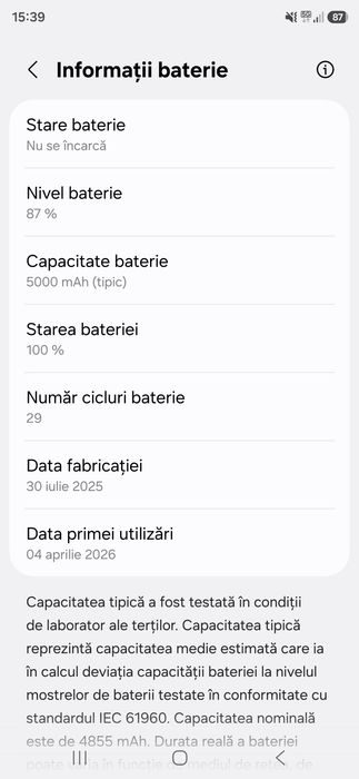 Samsung S25 Ultra,1TB, ca nou