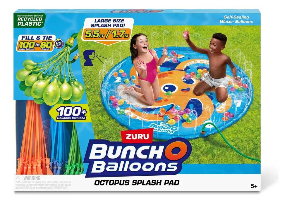 Водна пързалка пръскачка за деца с водни балони бомбички Zuru Bunch O Balloons