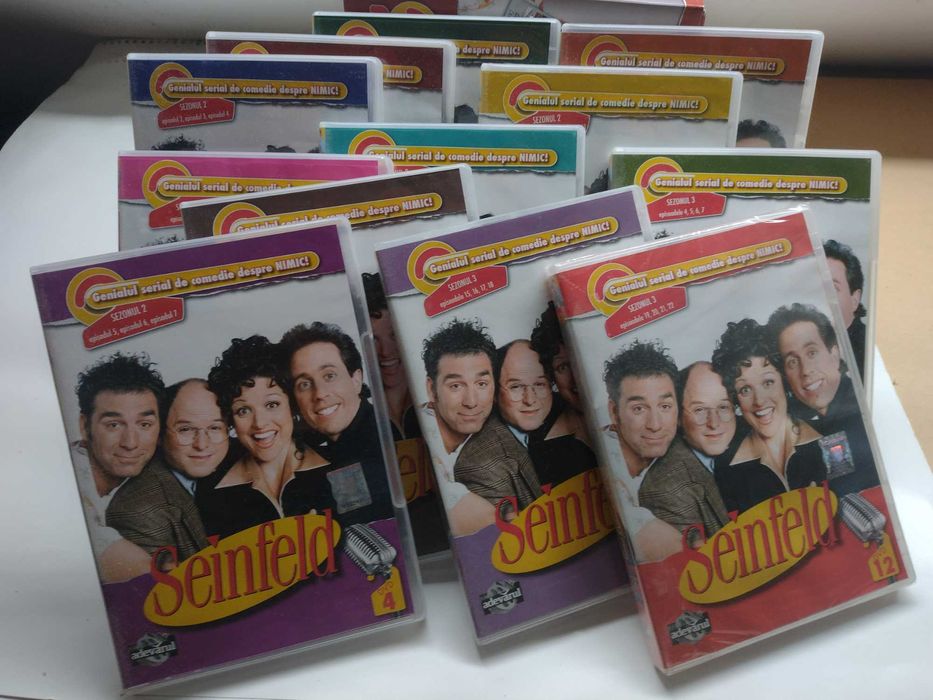 Seinfeld 12 DVD colectia Adevarul sezonele 1 – 3