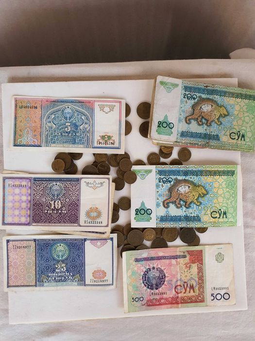 Монеты Узбекистана