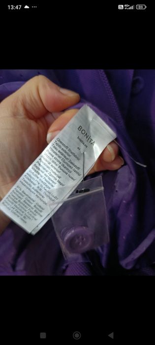 Pardesiu Bumbac Bonita Nou cu etichetă