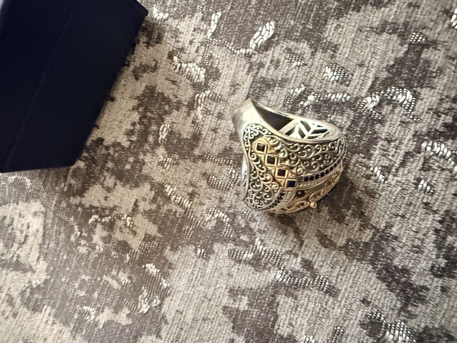 Кольцо мужской размер 23 серебро 925