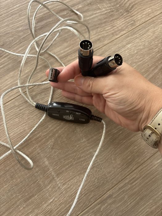 Кабель Bespeco MIDI - USB 2 м