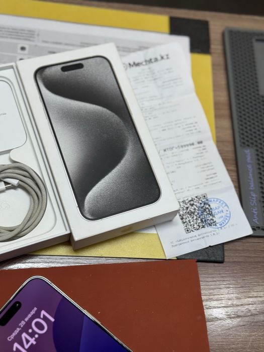 iPhone 15 Pro / 128Gb / 88% / состояние отличное