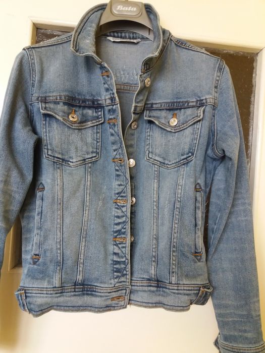 Дамско дънково яке