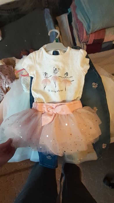 Compleu superb fetite 3-6 luni