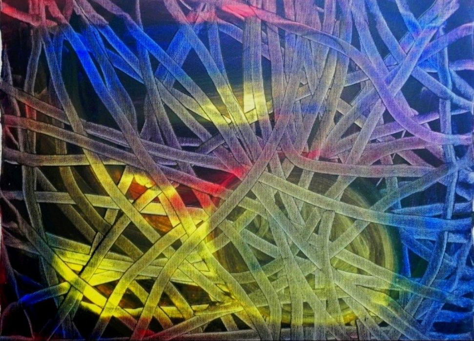 Tablou pictura arta  abstract