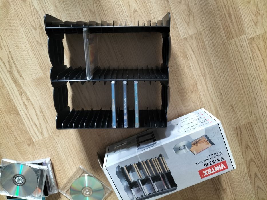 Compact disc rack hold 40 cd