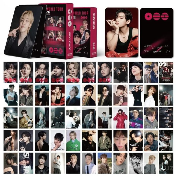 BTS guruhi Lomo cards