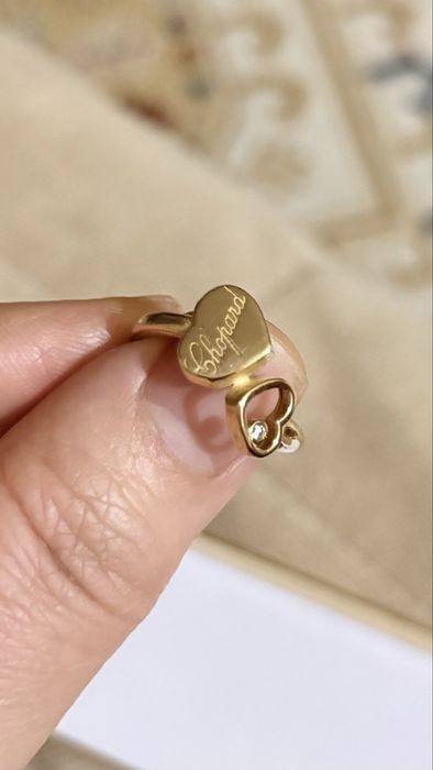 Кольцо chopard золото