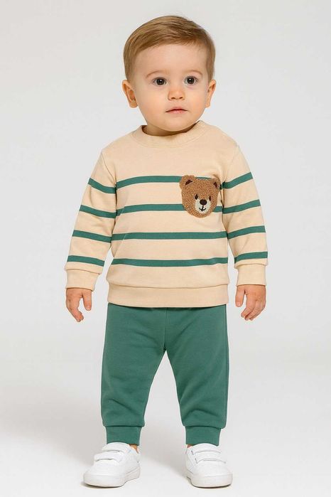 Бебешки комплект с мече