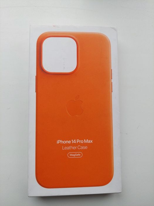 Оригинал Чехол Apple  Leather Case with MagSafe для iPhone 14 pro max