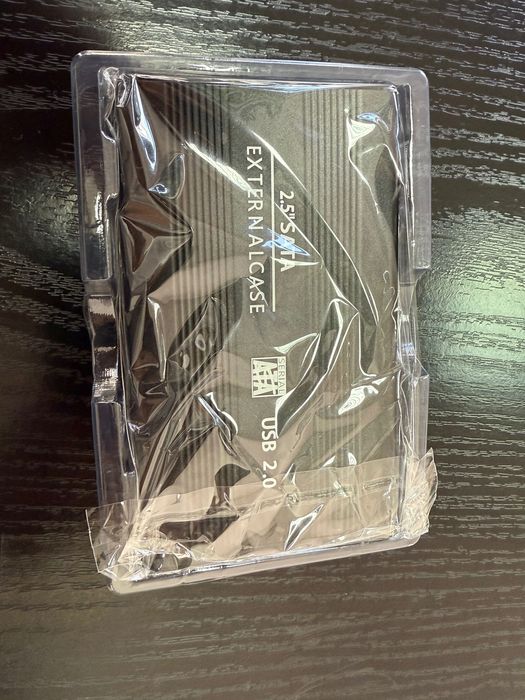 Кутия за 2.5" твърд диск, SATA - USB, 129x13x76mm