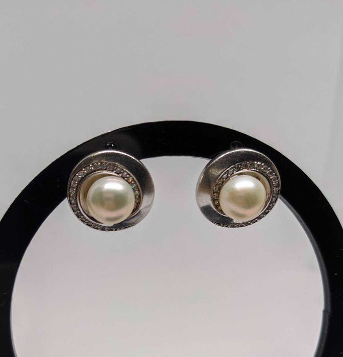 Сребърни обеци с проба 925 – 7,12 гр. - Нови!