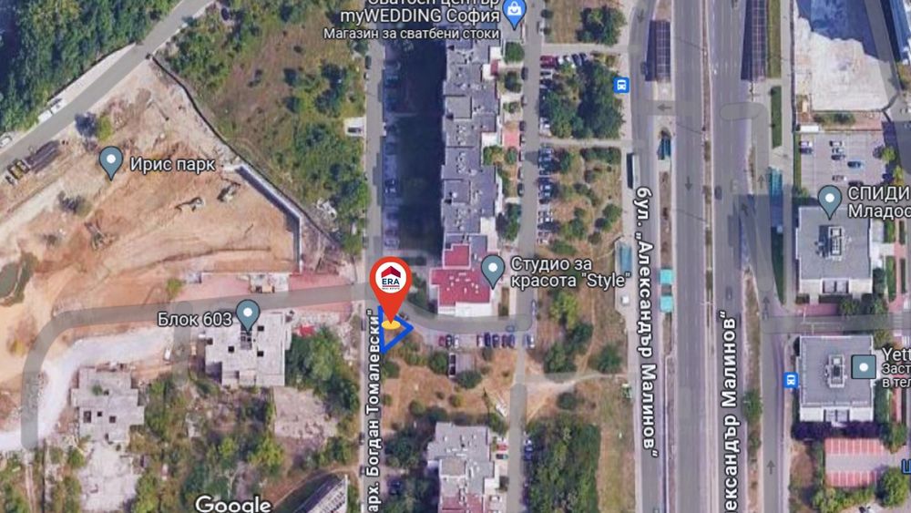 Инвестиционен имот в Младост 4 до метростанция Бизнес парк