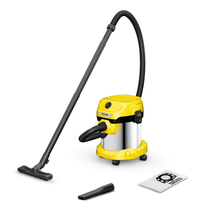 Хозяйственный пылесос Karcher WD 2 Plus. Для дома.