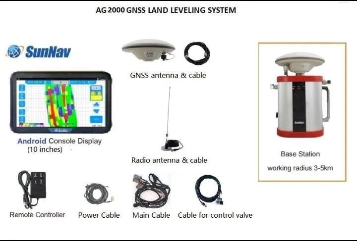 Sunnav AG2000 GNSS Eng zamonaviy Android GPS yer tekislash moslamasi