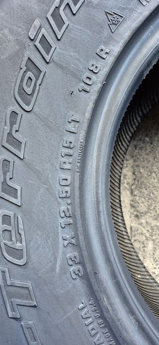 4 anvelope M+S noi BFGoodrich 33×12,50/15.Pret pe bucata