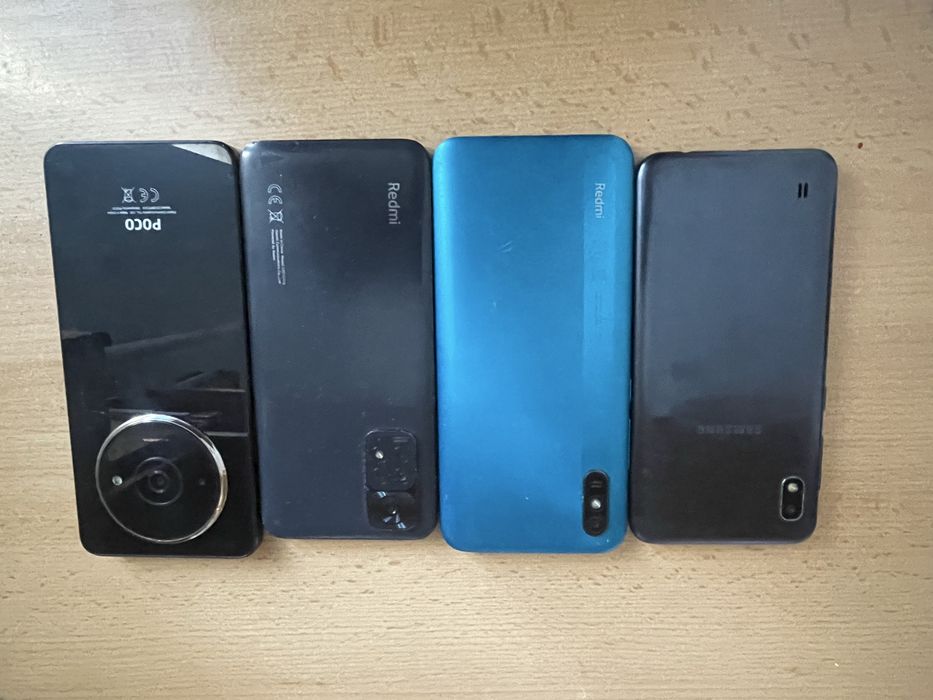 1️⃣ Poco C61 , Samsung A10, Redmi Note 11 , Redmi 9A