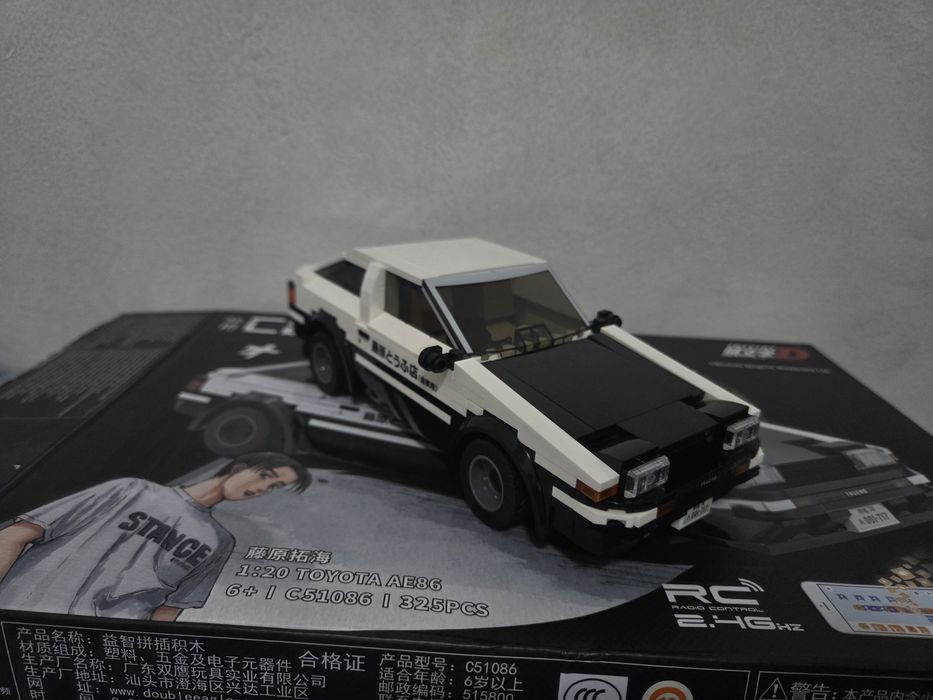 Радиоуправляемый конструктор CaDa Toyota AE86 (Initial D)