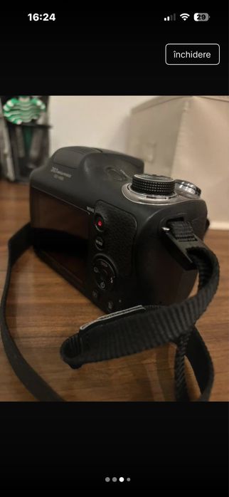 Camera foto Sony Cybershot dsc-h300 + baterii reincarcabile si card