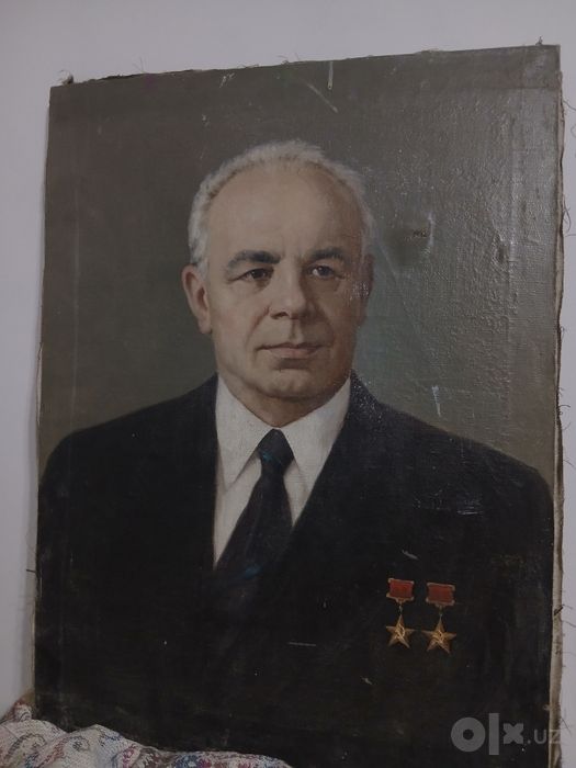 Картина на холсте ,1972 года.