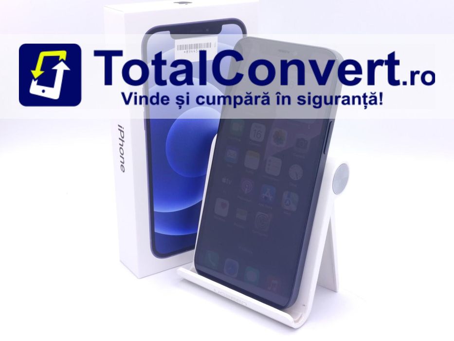 Apple iPhone 12 64GB Black 4GB Single SIM, Garantie 24 luni | #D89445